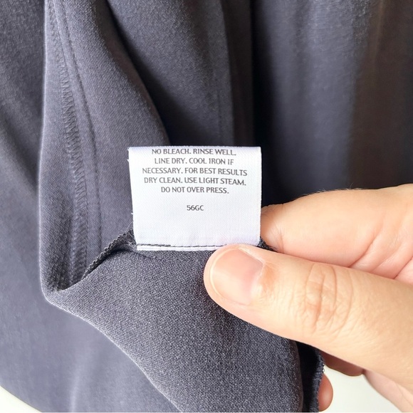 Eileen Fisher silk drape shawl collar blazer - Picture 10 of 10